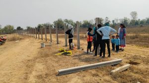 Construção do templo IEAB em Bargarh